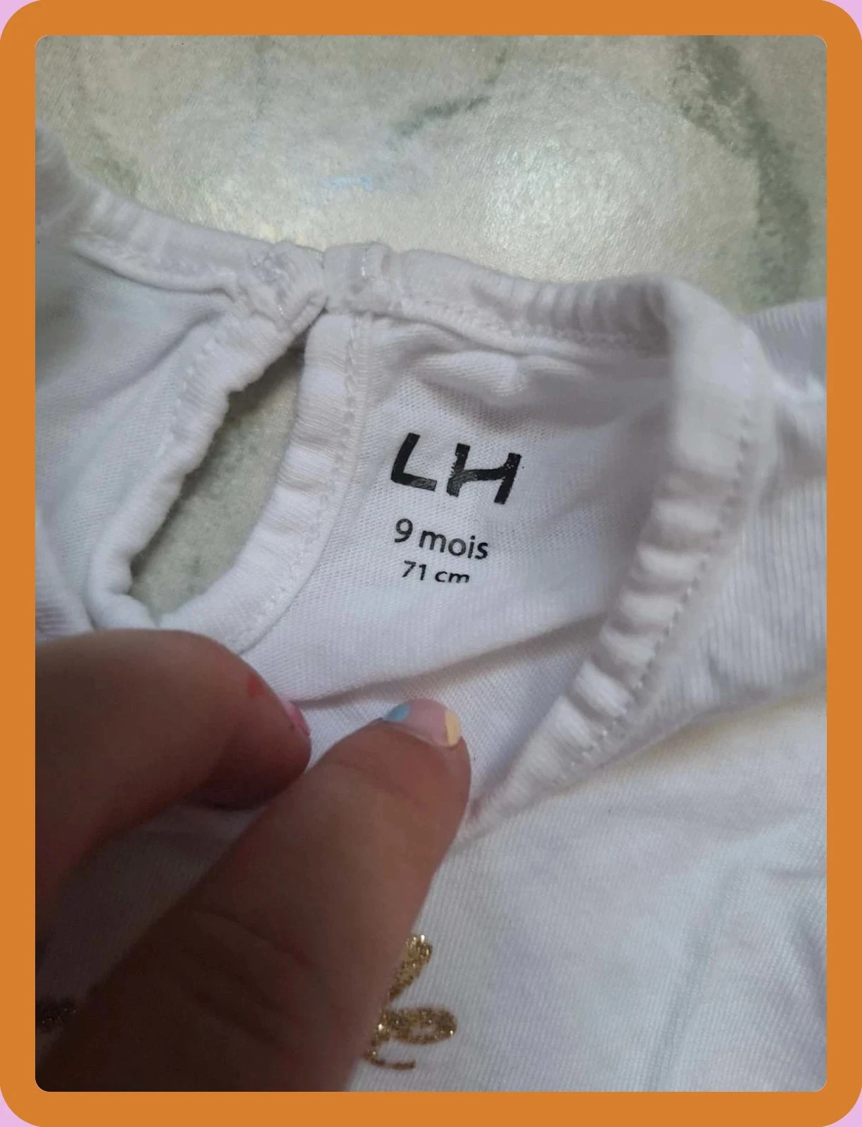T-shirt La Halle 9 maanden 71cm – photo 3